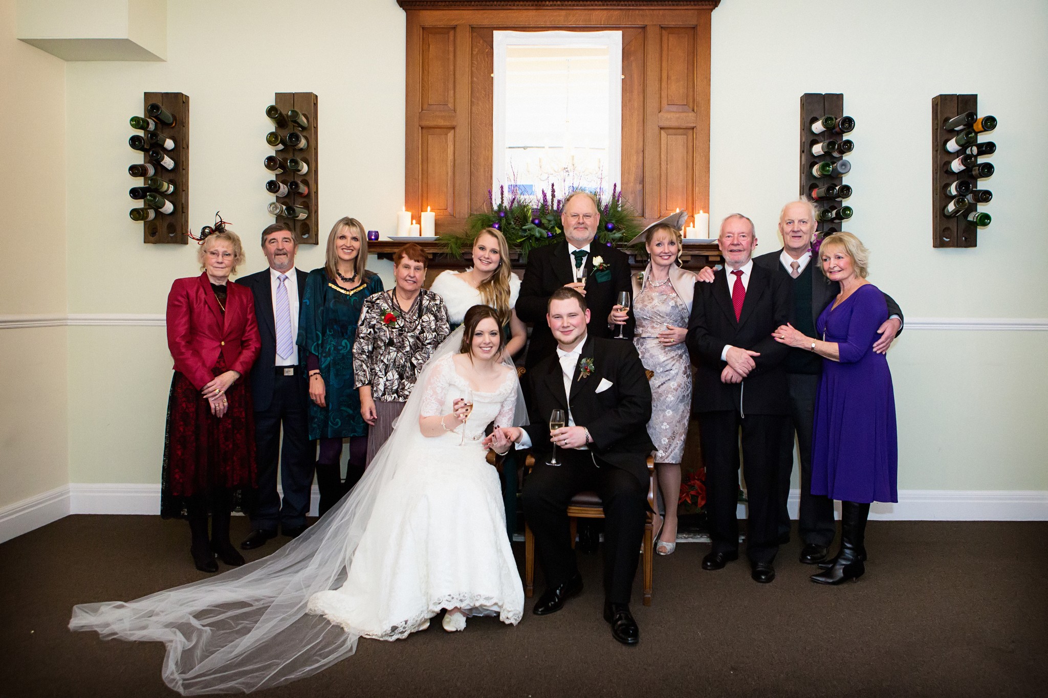 group wedding photo